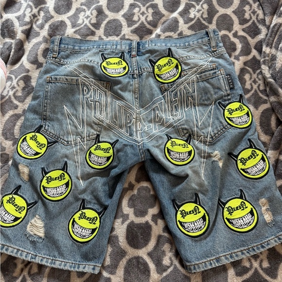 Philipp Plein Blue Denim Jeans - Picture 2 of 3